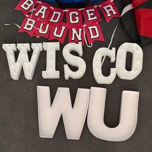 Wisconsin Bed Decorating Decor and swag